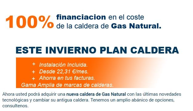 instalar caldera de gas banner